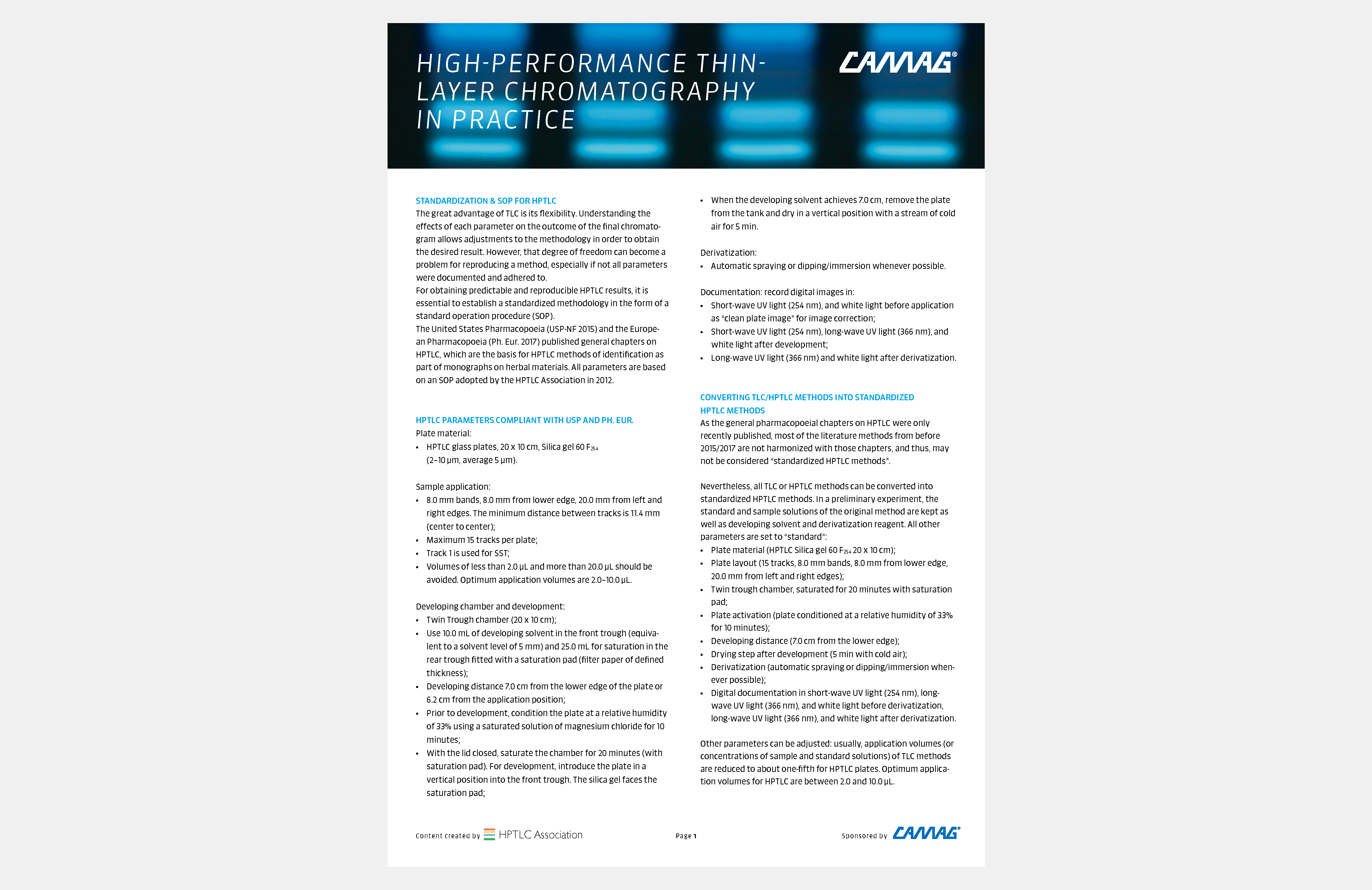 High-Performance Thin-Layer Chromatography in Practice