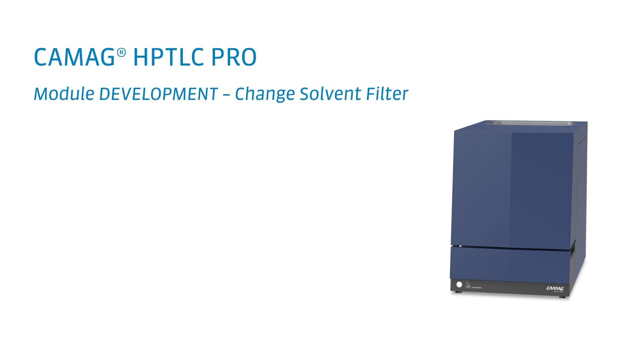 Change Solvent Filter – HPTLC PRO Module DEVELOPMENT video thumbnail