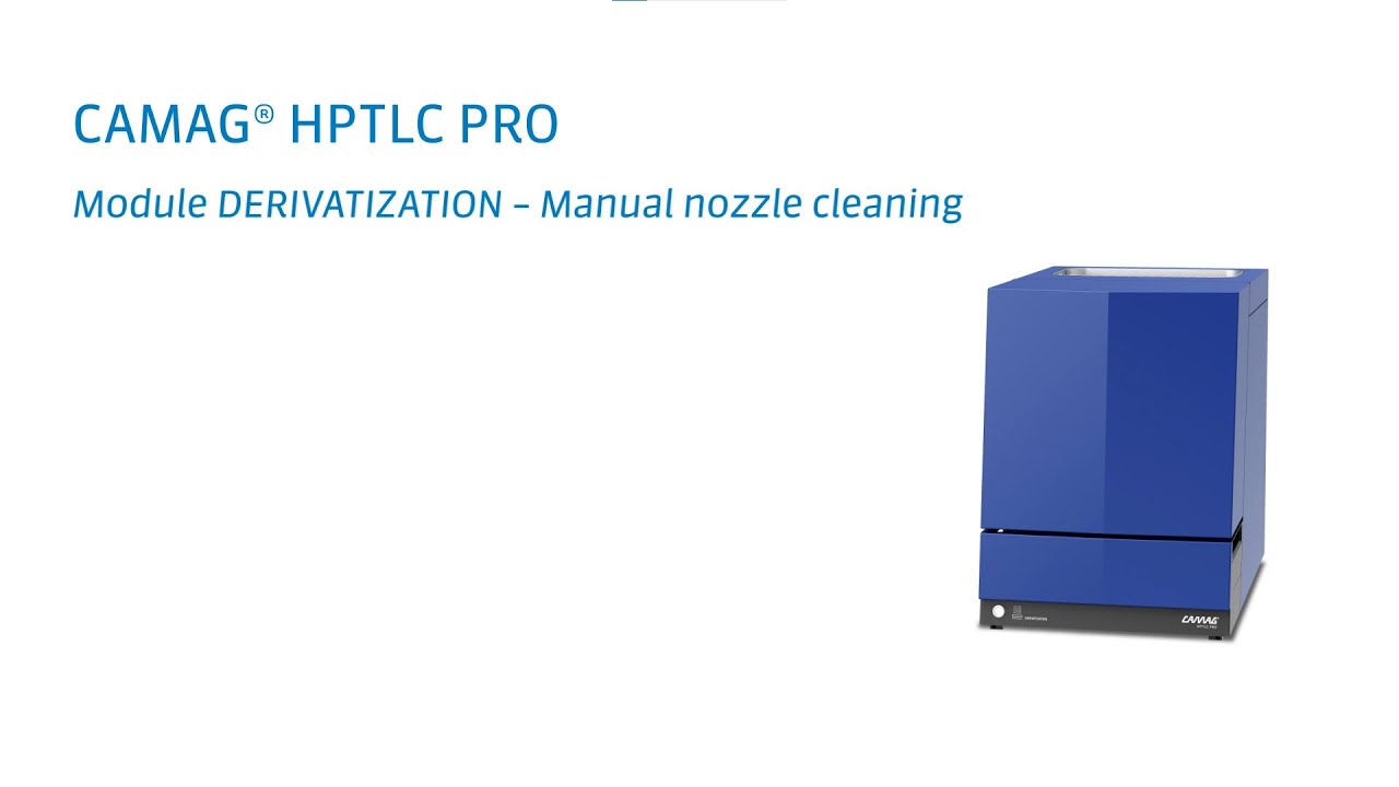 Manual Nozzle Cleaning – HPTLC PRO Module DERIVATIZATION video thumbnail